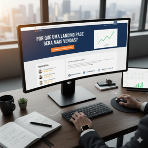 Por que uma Landing Page focada em conversão vale mais que um site completo?
