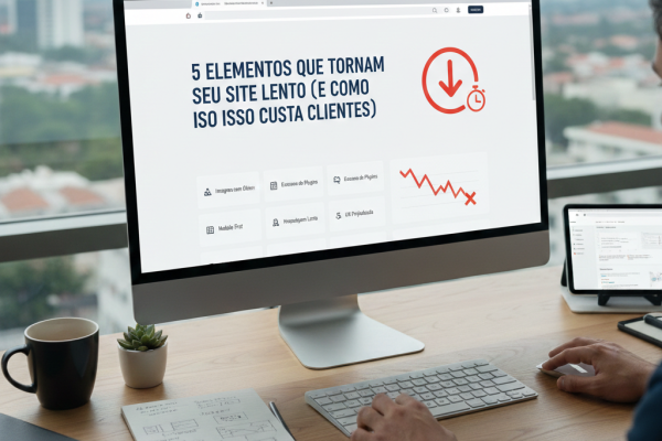 5 Elementos que tornam seu site lento (e como isso está custando clientes)