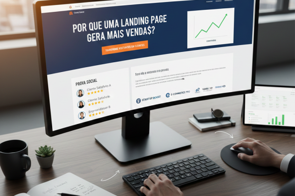 Por que uma Landing Page focada em conversão vale mais que um site completo?